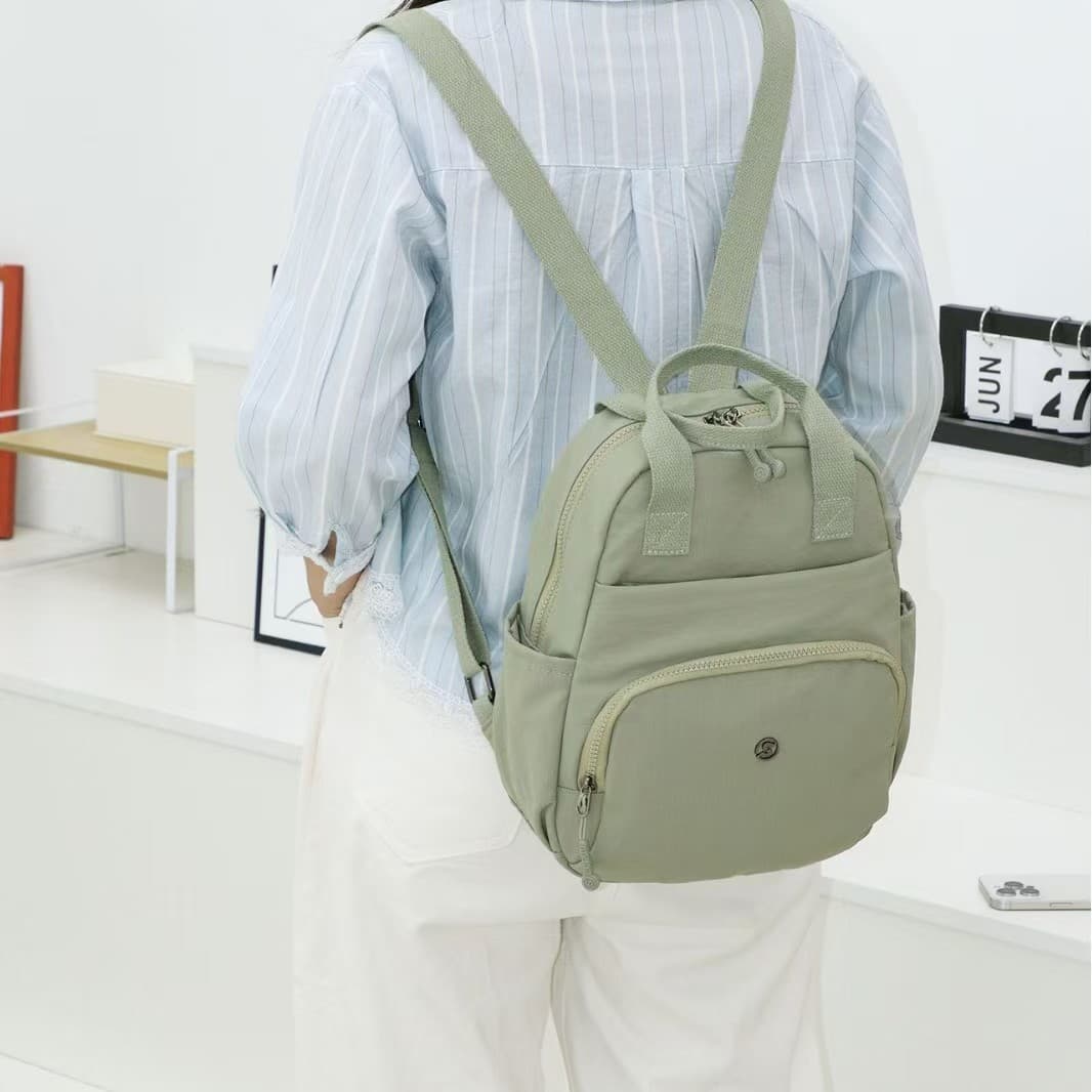 2025 Multifunction Nylon Ladies Backpack – Fashion Double Shoulder Handbag